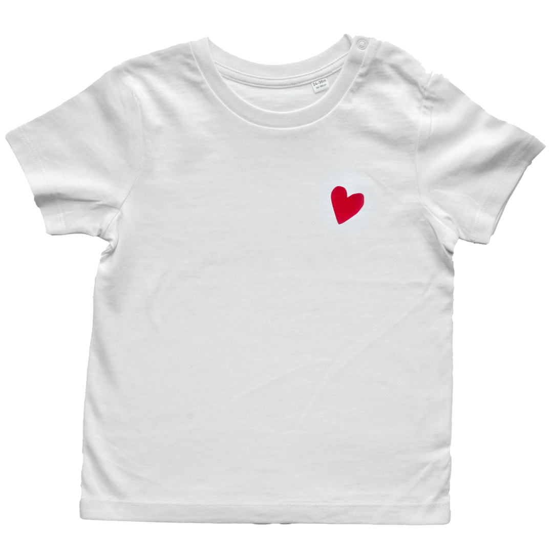 Weißes T-Shirt Kinder - FruchtBar - Einzelstück - Vorderseite