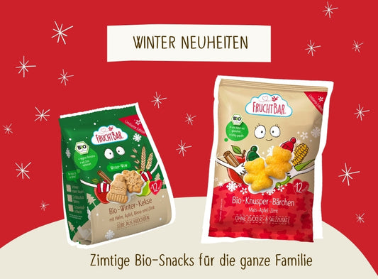 Neu & Limitiert: Zimtige Bio-Snacks für die ganze Familie