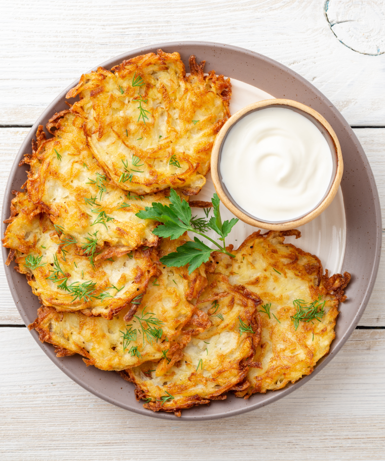 Kartoffel-Karotten-Puffer