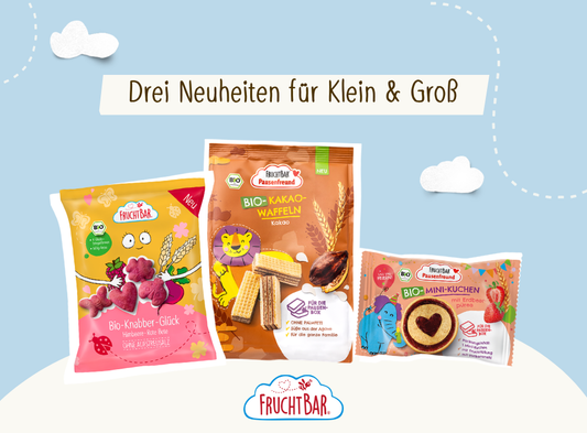 Bio-Neuheiten für die Pausenbox von FruchtBar