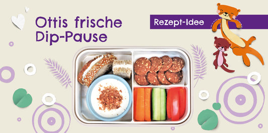 Pausenbox: Ottis frische Dip-Pause