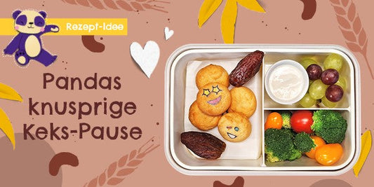 Pausenbox: Pandas knusprige Keks Pause
