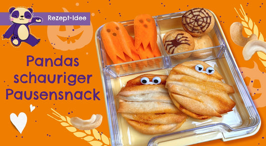 Pausenbox: Pandas schauriger Pausensnack