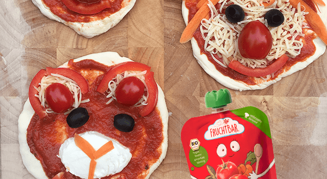 Pizza Gesichter