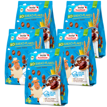 Bio-Kakao-Flakes--Fruchtbar Pausenfreund-Vorratspack-Vorderseite