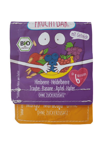 Upcycling Geldbörse - FruchtBar - Einzelstück - Vorderseite