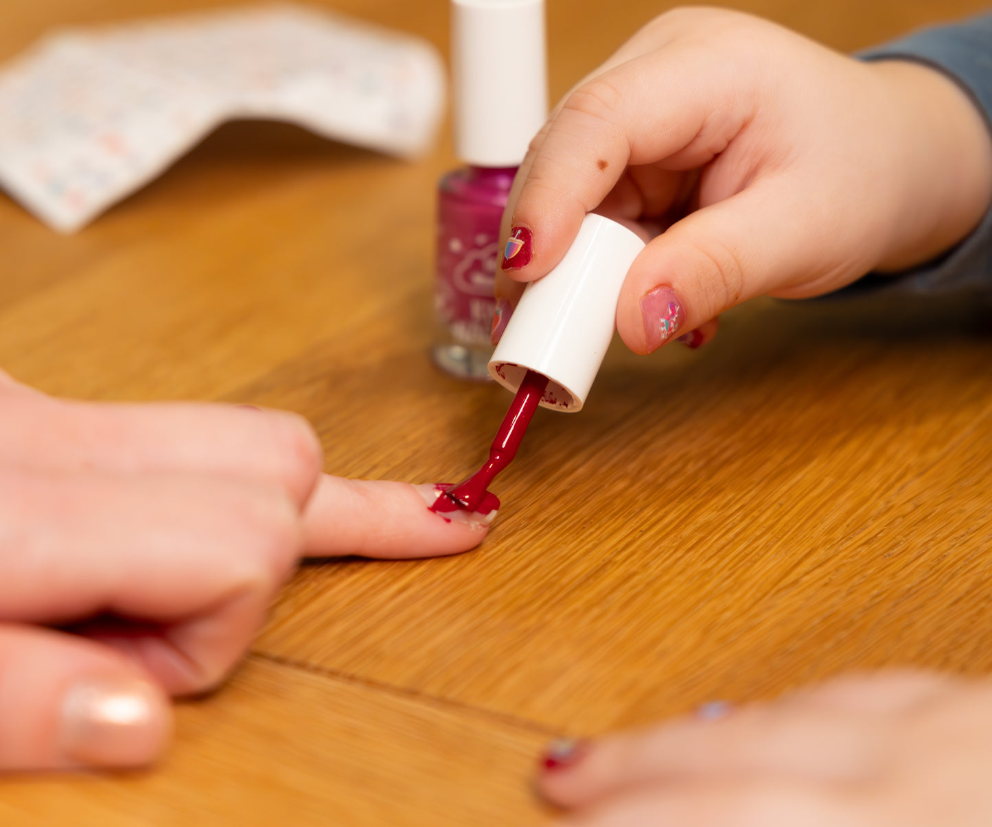 Kinder Nagelfarbe 2x5ml Set Lebkuchenfigur