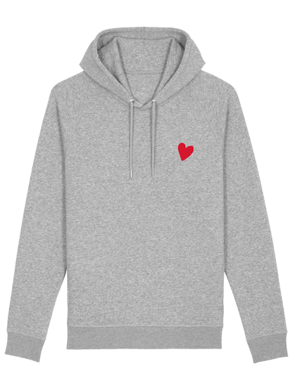 Grauer Hoodie Erwachsene (unisex)