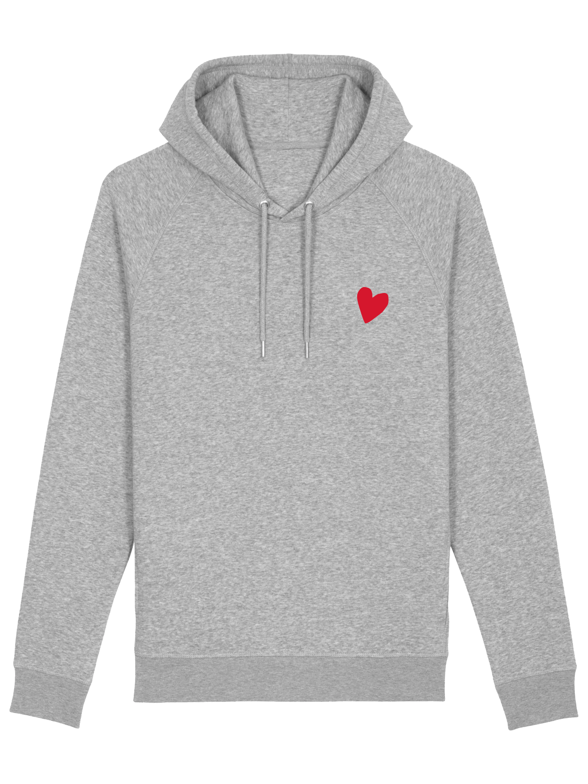 Grauer Hoodie Erwachsene (unisex) - FruchtBar - Einzelstück - Vorderseite