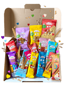 Riegel Probier Box - FruchtBar - Vorratspack - Vorderseite