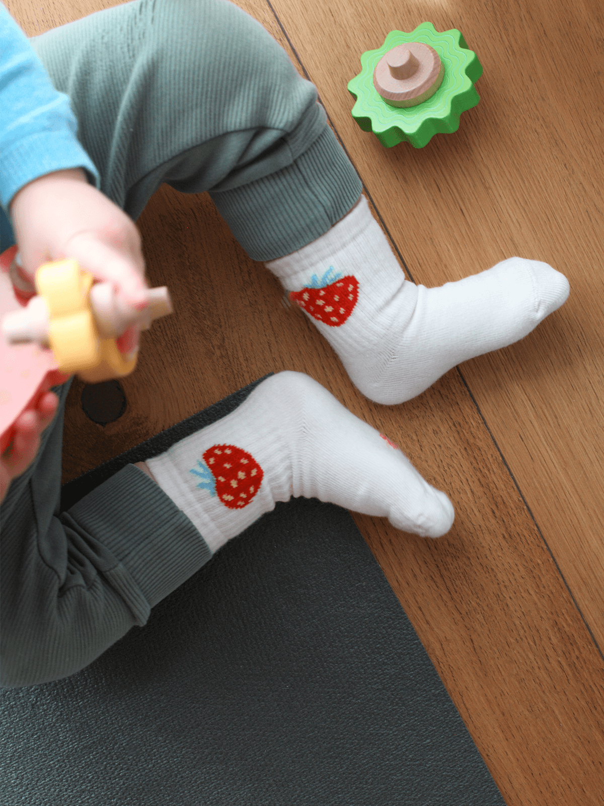 Baby Tennissocken - FruchtBar - 2er Set - Moodbild