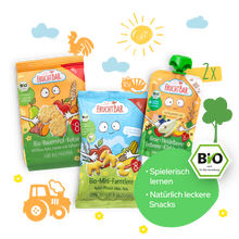 Vorteilspaket Bauernhof Bande - FruchtBar - 3er Vorratspack - Vorderseite