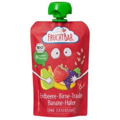 Erdbeer Paket- FruchtBar - Einzelstück - Vorderseite