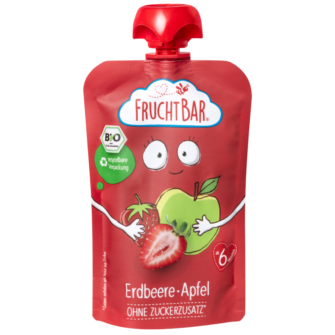 Erdbeer Paket - FruchtBar - Einzelstück - Vorderseite