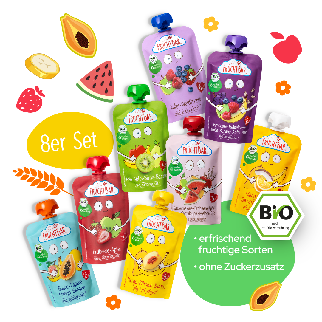 Bio Quetschies mit Obst | FruchtBar