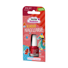 Kinder Nagelfarbe 'Roxi Rot mit Glitzer'