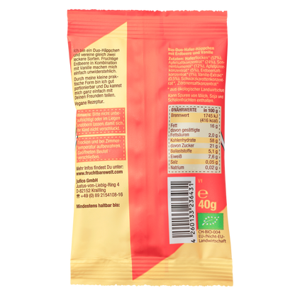 Bio Duo Häppchen Rückseite