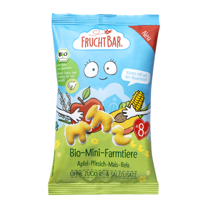 Bio Mini Farmtiere - FruchtBar - Einzelstück - Vorderseite