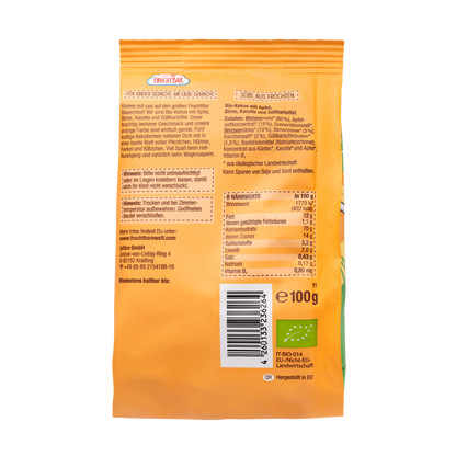 Bio Bauernhof Kekse Rückseite