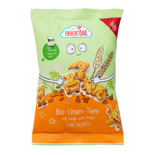  Bio Linsen Tiere - FruchtBar - Einzelstück - Vorderseite