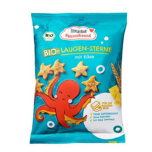 Bio Laugen Sterne - FruchtBar Pausenfreund - Einzelstück - Vorderseite