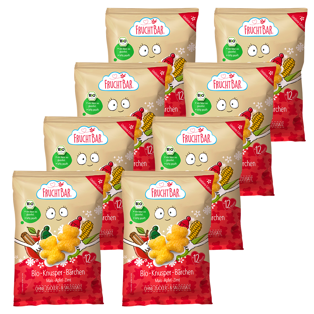 Bio Knusper Bärchen - Vorratspack - 8 Stück