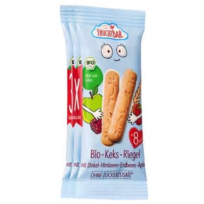 Bio Riegel Box - FruchtBar - Einzelstück - Vorderseite