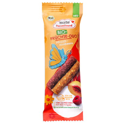 Bio Riegel Box - FruchtBar - Einzelstück - Vorderseite