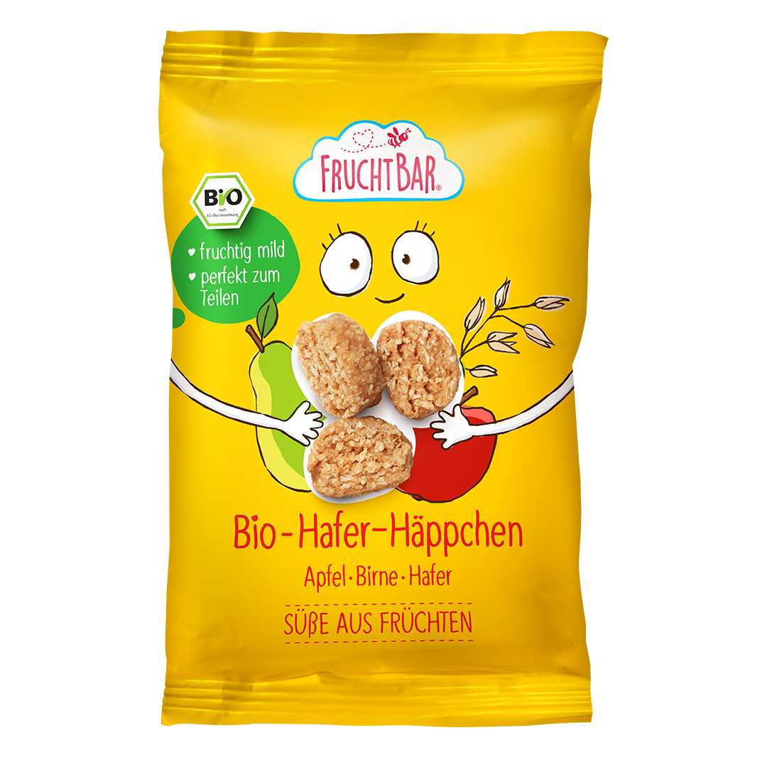 Bio Riegel Box - FruchtBar - Einzelstück - Vorderseite