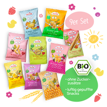 Baby Knusper Snack Set - FruchtBar - 9er Vorteilspack