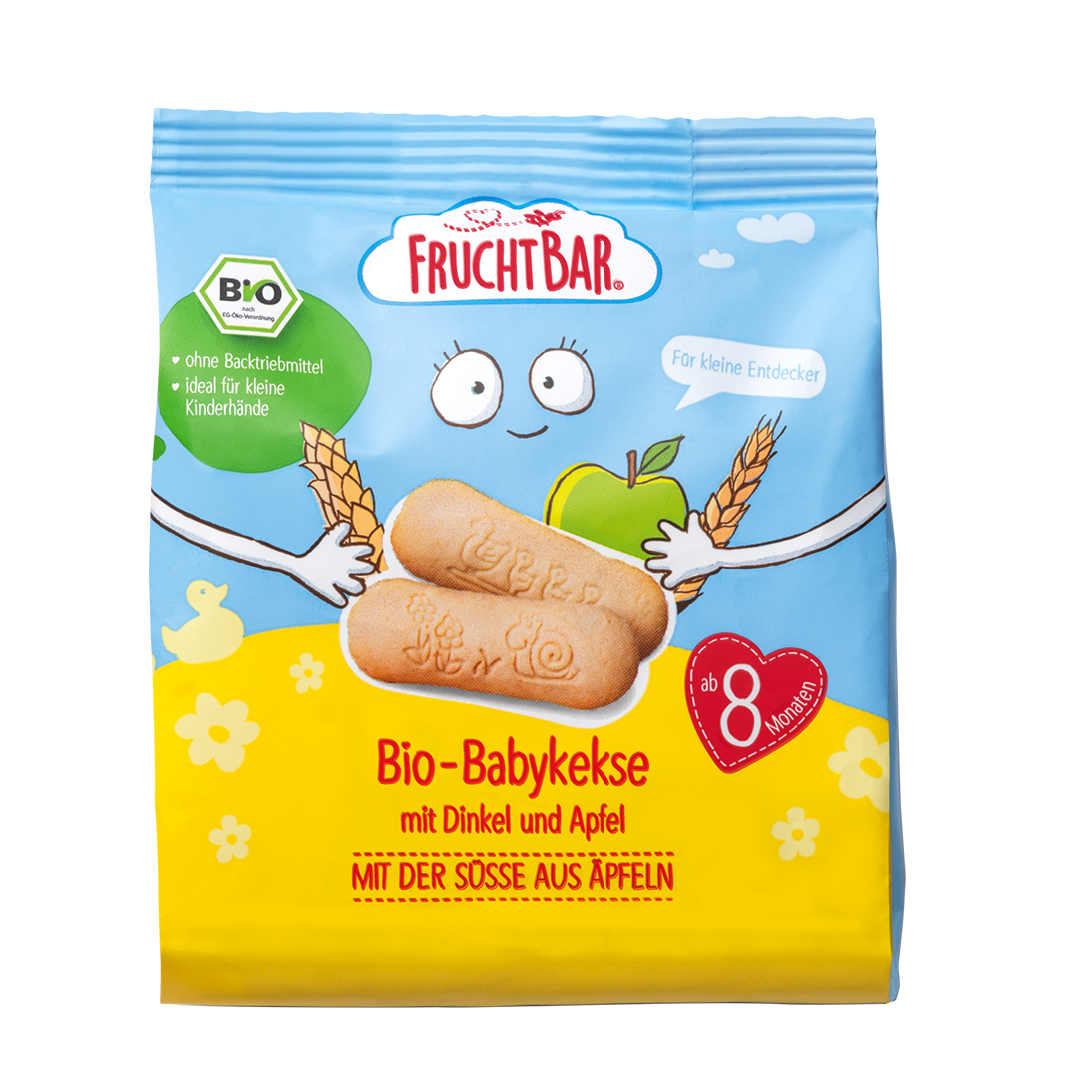 Bio Babykekse Dinkel und Apfel
