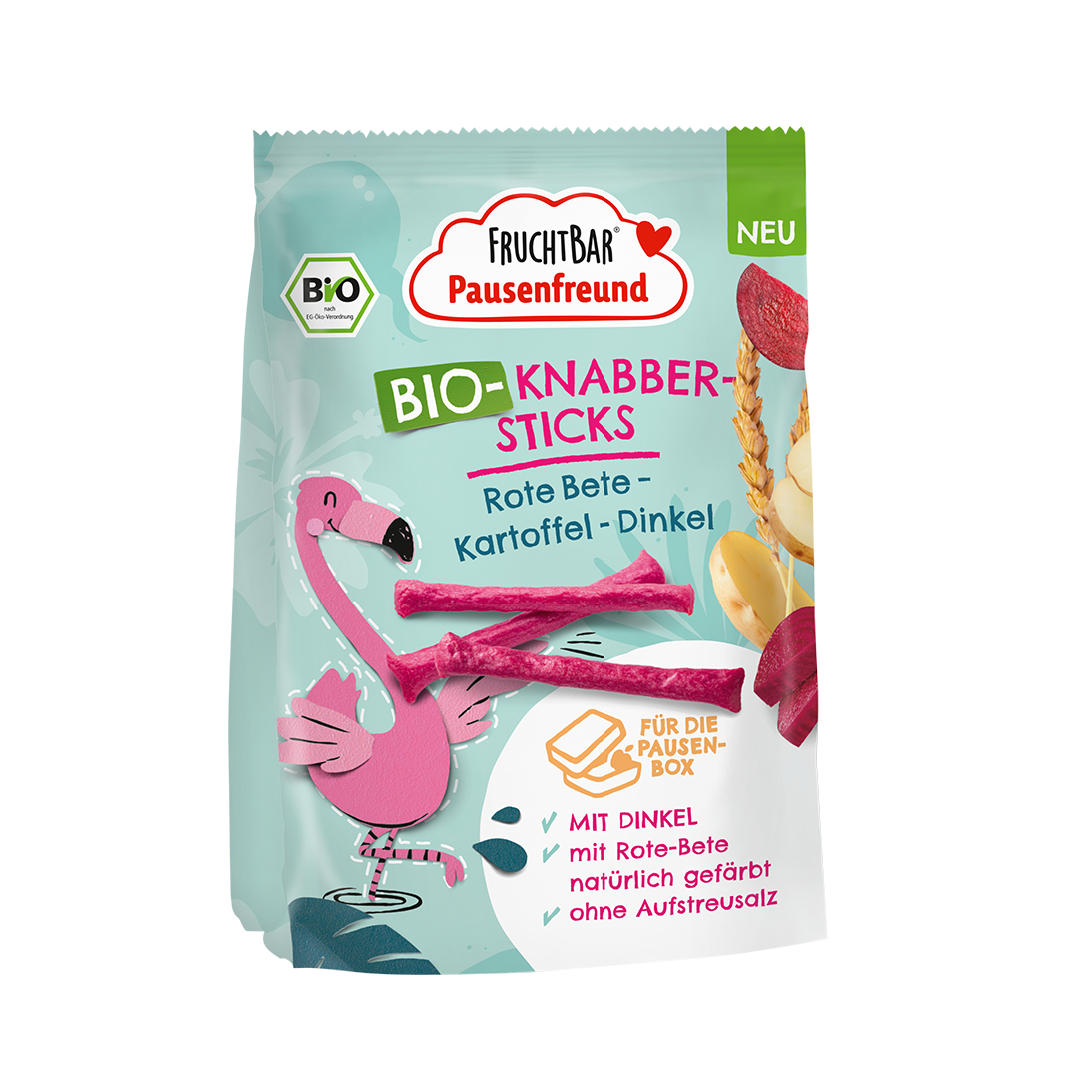 Bio Knabber Sticks Vorderseite