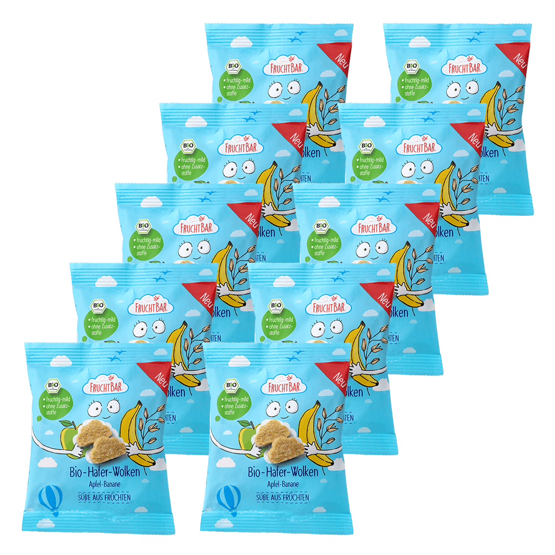 Bio Hafer Wolken - 10er Vorratspack