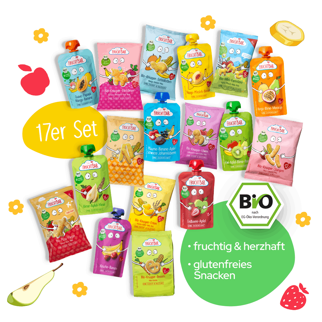 Set glutenfrei Favoriten - FruchtBar - 17er Vorratspack