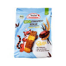 Bio Streifen Kekse - FruchtBar Pausenfreund - Einzelstück - Vorderseite