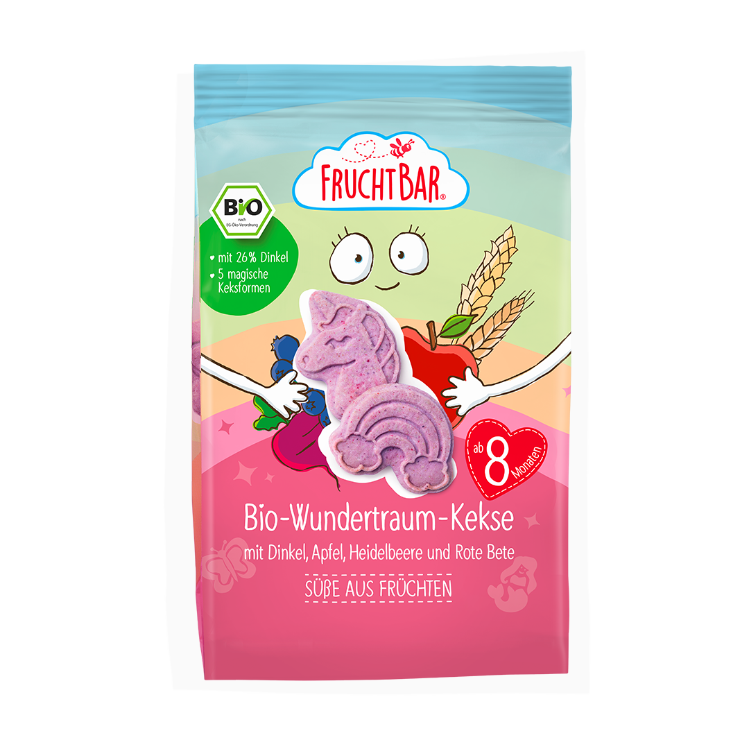 Bio Wundertraum Kekse - Einzelstück - Vorderseite