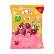 Bio Knabber Glück-FruchBar-Einzelstück-Vorderseite