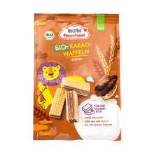 Bio Kakao Waffeln-Fruchtbar Pausenfreund-Einzelstück-Vorderseite