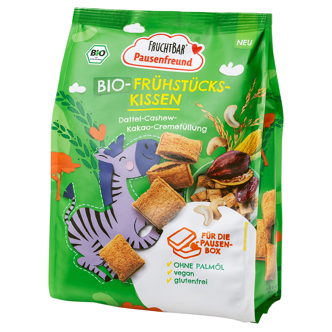 Pausenfreund Frühstücks Paket - FruchtBar - Frühstücks Kissen