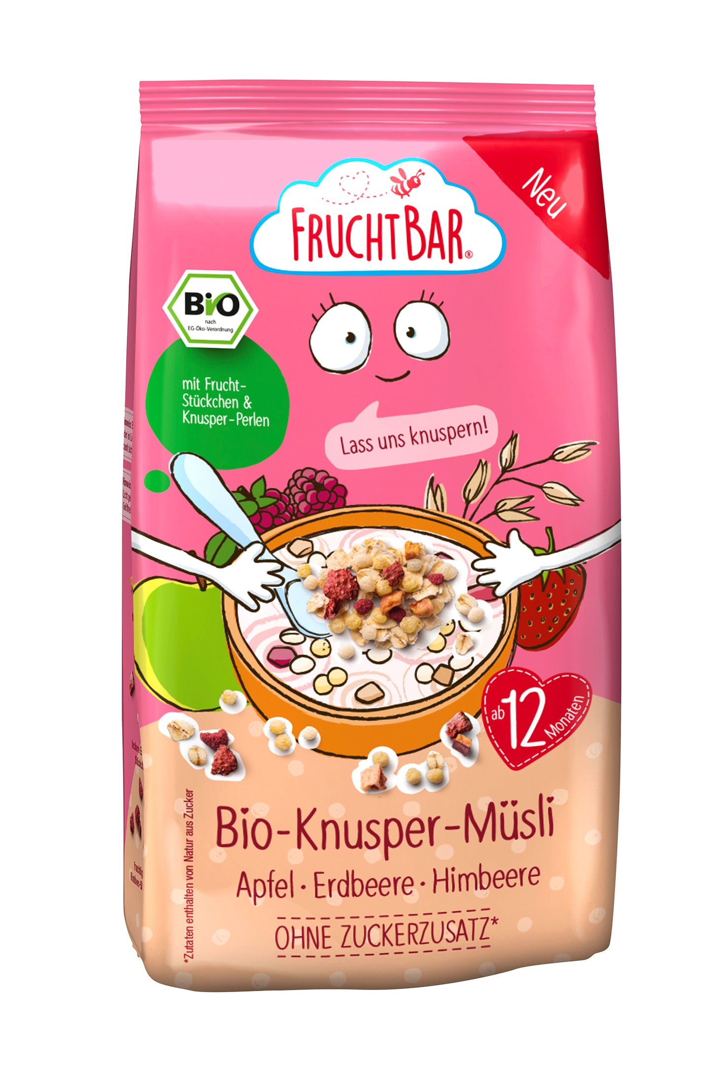 Pausenfreund Frühstücks Paket - FruchtBar - Knusper Müsli