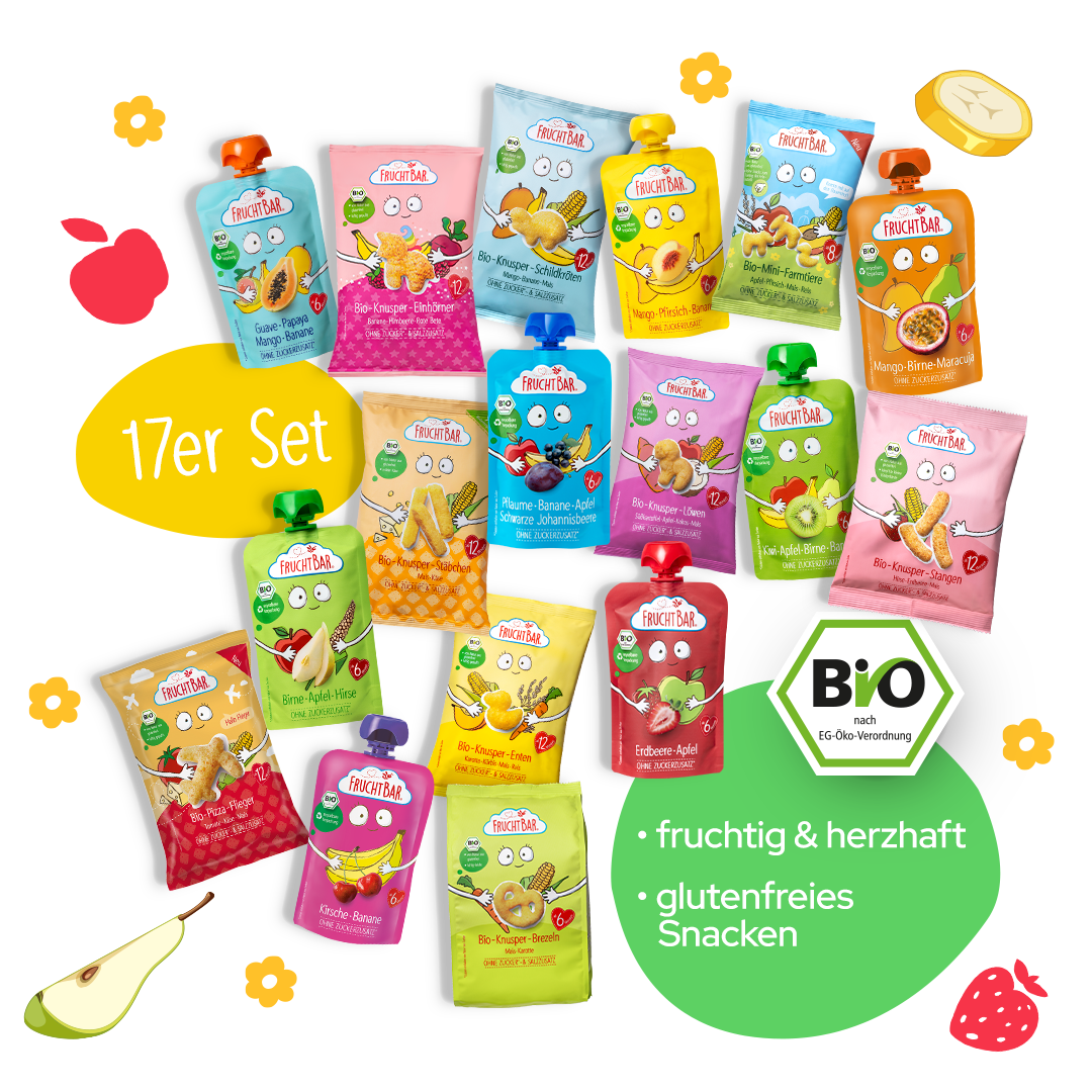 Set glutenfrei Favoriten - FruchtBar - 17er Vorratspack