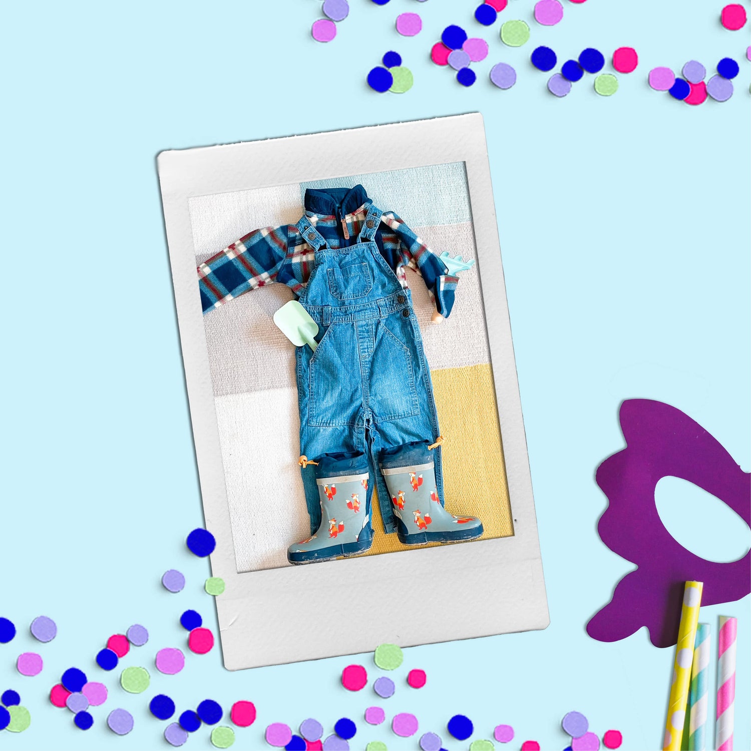 Selbst zusammengestelltes Kostüm für Fasching (Gaertner/in)